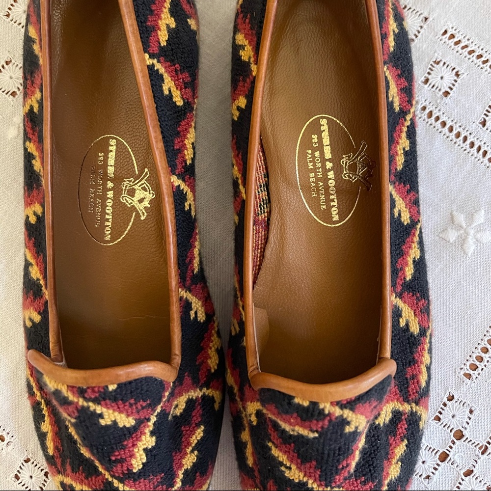 Stubbs and Wooton women’s size 7 loafers - Picture 3 of 8